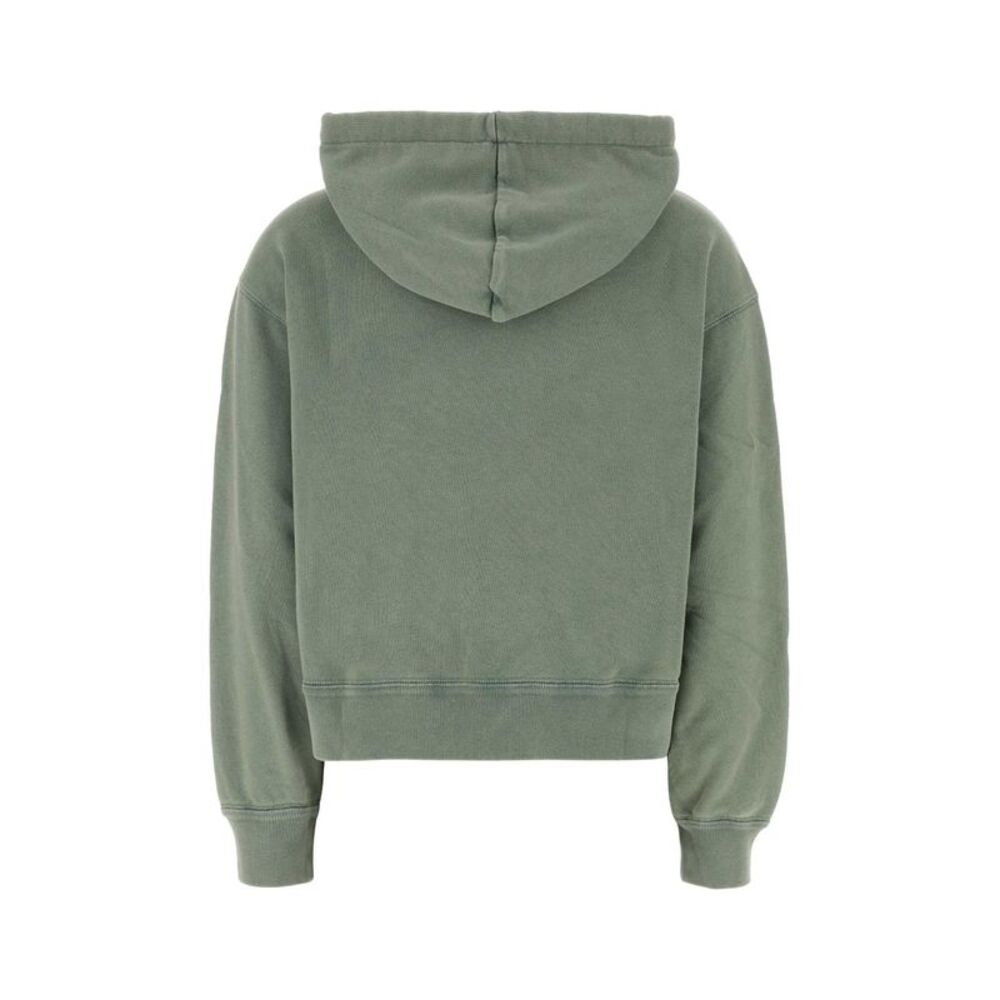 Isabel Marant Etoile Women Sage Green Cotton Blend Salmy Sweatshirt - Picture 2 of 2